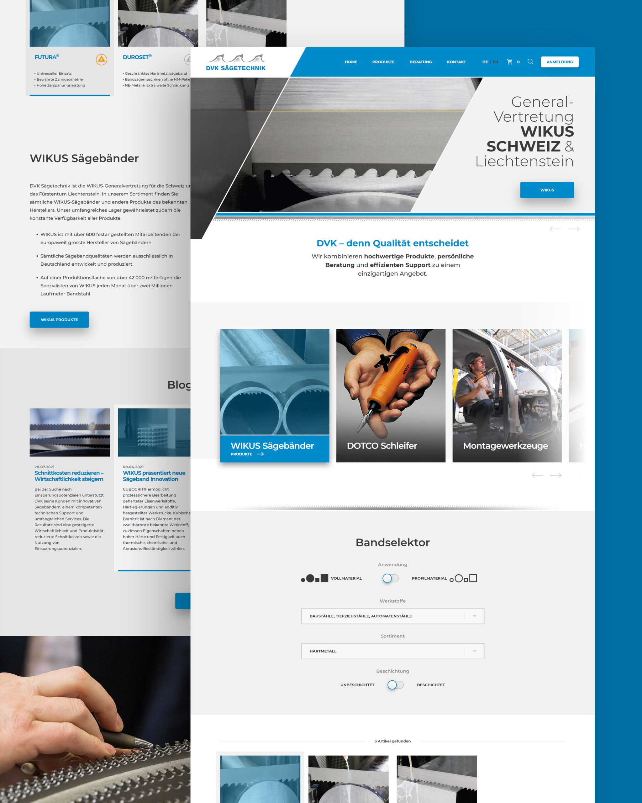 UX-Design E-Commerce Webseite